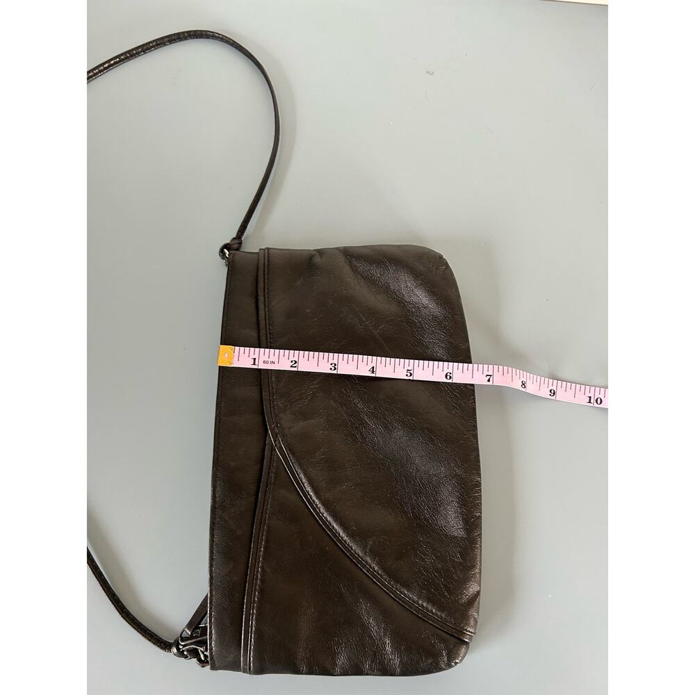 Unbranded womens purse black shoulder strap leather zipper - Picture 7 of 7